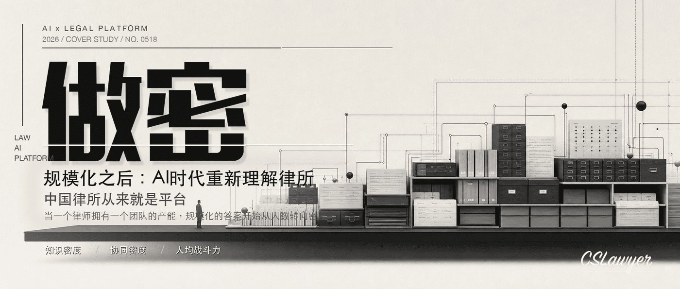 规模化之后：AI时代重新理解律所封面图