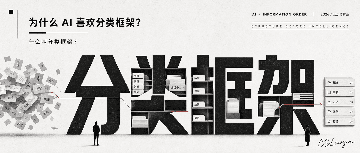 为什么 AI 喜欢分类框架？封面图