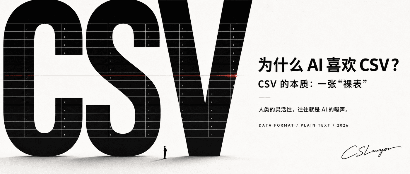 为什么 AI 喜欢 CSV？封面图